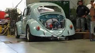 1961 Beetle with 2276cc engine on the dyno