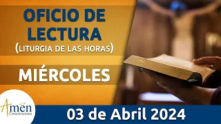 Oficio de Lectura de hoy Miércoles 03 Abril 2024 l Padre Carlos Yepes l Católica l Dios