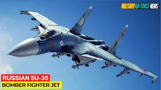 Russian Supersonic Boom! The New Su-35 Fighter Jet Can Also Maneuver