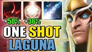 Imba Damage Amplification [+86% Soul Catcher + Penitence = One Shot Laguna] Dota 2 Ability Draft