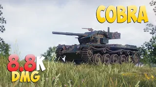 Cobra - 7 Kills 8.8K DMG - Harmful! - World Of Tanks