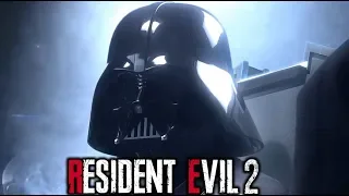 Darth Vader from Star Wars in Resident Evil 2 Remake (Mr X mod)