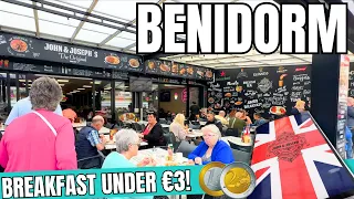 We Try The CHEAPEST Breakfast in BENIDORM in 2024 💰