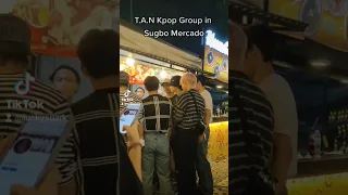 T.A.N Kpop Group is in Cebu Sugbo Mercado. I.t Park #T.A.N #kpop  #sugbomercado