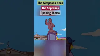 The Sopranos Opening Theme Parody From The Simpsons