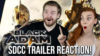 Doctor Fate Is HAWT?!? | Black Adam SDCC Trailer Reaction!