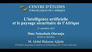 L’intelligence artificielle et le paysage sécuritaire de l’Afrique