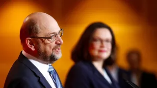 Schulz will SPD-Parteivorsitz an Nahles abgeben