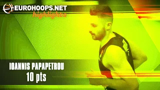 Partizan Mozzart Bet Belgrade-Olympiacos Piraeus 90-75: Ioannis Papapetrou (10 points)