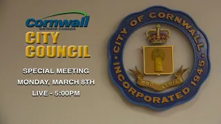 Cornwall City Council - MARCH 8TH - LIVE