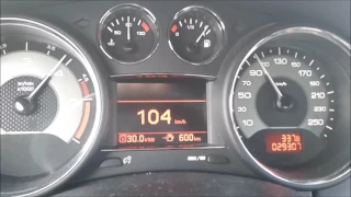 PEUGEOT RCZ 2.0 HDI  0-100KM/H