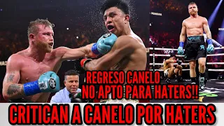 ¡SON UNOS IGNORANTES! Los críticos de Canelo Álvarez son unos HIPÓCRITAS e IGNORANTES del deporte