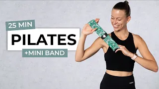 25 MIN STANDING PILATES WORKOUT WITH MINI BAND - Gentle Full Body Workout