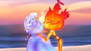 CENAS DELETADAS EM ELEMENTOS DA PIXAR!! 🔥💧