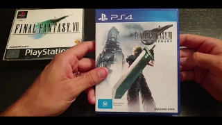 Final Fantasy VII Remake (PS4) Unboxing and Comparison