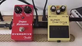 Boss SD1 VS Fender Yngwie malmsteen OD