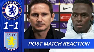 Lampard & Mendy React To draw at Stamford Bridge | Chelsea 1-1 Aston Villa | Post Match Reaction