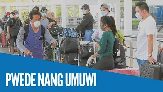 MGA PINOY NA NASA BANSANG MAY TRAVEL BAN DAHIL SA INDIAN VARIANT, MAARI NANG MAKAUWI NG PILIPINAS