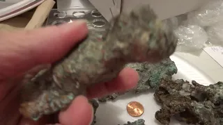 Michigan copper nuggets