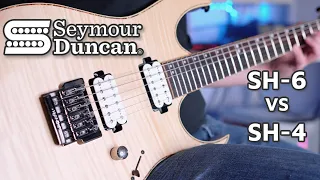 Seymour Duncan SH-6 vs SH-4