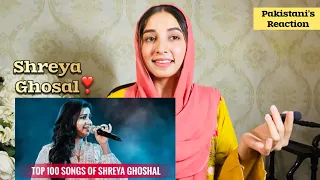 Top 100 Shreya Ghoshal Songs | Random Hits | PAKISTAN REACTION