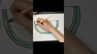 Drawing Watermelon for children / Bolalar Uchun Tarvuz rasm chizish / Рисование Арбуз для детей