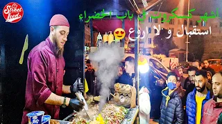 Tunisian Street Food: magic mixture sandwich without frying. The creativity of Al-Bai Bab Al-Khadra