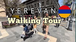 Walking Tour (Yerevan) April 2022 (Spring) with audio