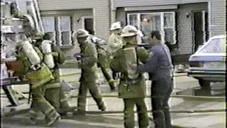 VHS Tape 8 VB fires, MVA, burn drill