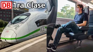 Así Es Viajar En La PRIMERA CLASE De Un TREN BALA Alemán