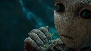 Groot planting the Bomb- Guardians of the Galaxy Vol 2 2017