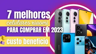 TOP 7 MELHORES CELULARES DA XIAOMI para COMPRAR em 2023  - Do mais BARATO ao mais CARO! LOJAFASTOP