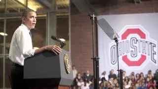 President Barack Obama at The Ohio State University