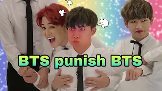 BTS punish eachother 😲 // Hindi dub