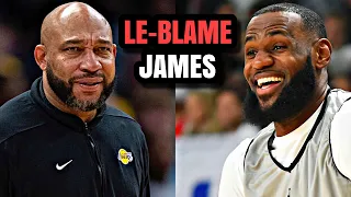 Le-Blame James HAS MORE EXCUSES