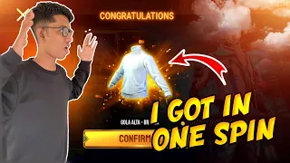 White T-shirt എല്ലാം തൂത്തുവാരി 😱 I Got White Tshirt In One Spin - Garena Freefire