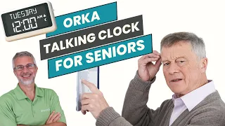The ORKA Talking Recordable Alarm Clock is Loud, Easy to See with Tons of Helpful Features!
