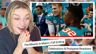 New Zealand Girl Reacts to THE MIRACLE IN MIAMI 🤯👀