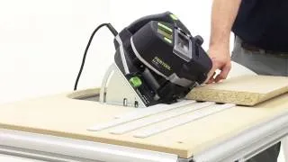 Festool KA 65 Conturo Edge Bander - Laminate Edging 45 Degree Bevel Timber Plate Demo - PTC Tools UK