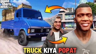 Ye Kya Kardiya Truck Ke Sath 😰 First Day Pe Popat Hogya😂 (GTA 5)