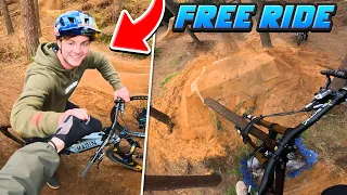 WOBURN BIKE PARK FREE RIDE LINE! & Meeting With Matt Jones