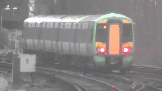 Southern Electrostar 377-467 departing Preston Park 8th March 2016