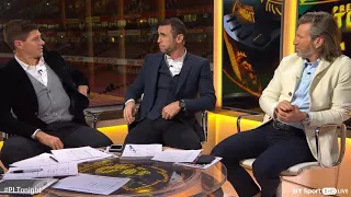 Who Are The Biggest Hard Men In Football    Gerrard, Keown & Robbie discuss