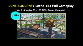 June’s Journey SCENE 163 (⭐️⭐️⭐️⭐️⭐️ star playthrough) Vol 1 Chapter 33, Scene 163 Eiffel Tower View