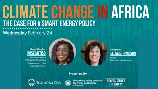 Climate Change in Africa: The Case for a Smart Energy Policy with Rose Mutiso