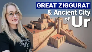 Great Ziggurat Of Ur & The Ancient City In Mesopotamia. Birthplace of Abraham? Nasiriyah, Iraq.