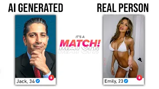 I Created A Tinder Profile Using AI... (AI RIZZES GIRLS)