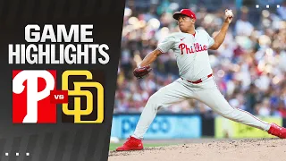 Phillies vs. Padres Game Highlights (4/27/24) | MLB Highlights