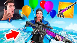 A NOVA SNIPER COM BALÕES CHEGOU NO FORTNITE!