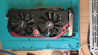 Небюджетный ремонт бюджетной видеокарты MSI GTX 760, или карта с Авито